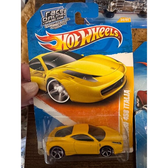 Vintage Hot Wheels Lot of 3 Charger Shelby Cobra Ferrari 458 - Picture 4 of 4